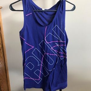 UNDER ARMOUR Blue tank top